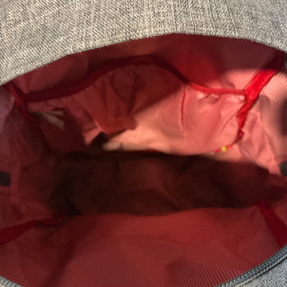 Herschel Backpack Grey Raven Crosshatch Back To School  XL Work Like new - Picture 6 of 8